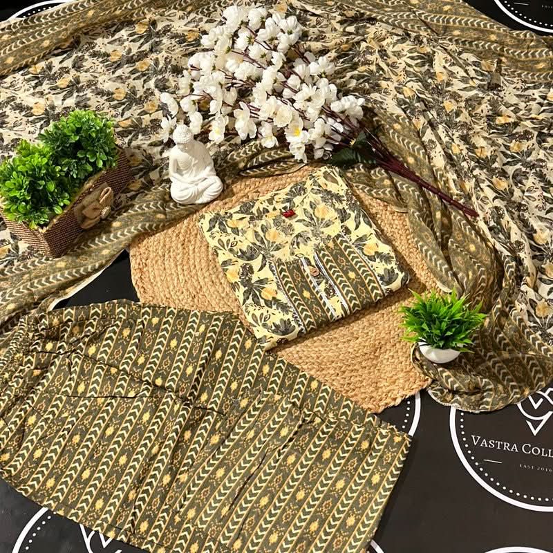 Readymade Kurta Pant Dupatta - DESIGN 42 - VASTRA COLLECTIONVASTRA COLLECTION