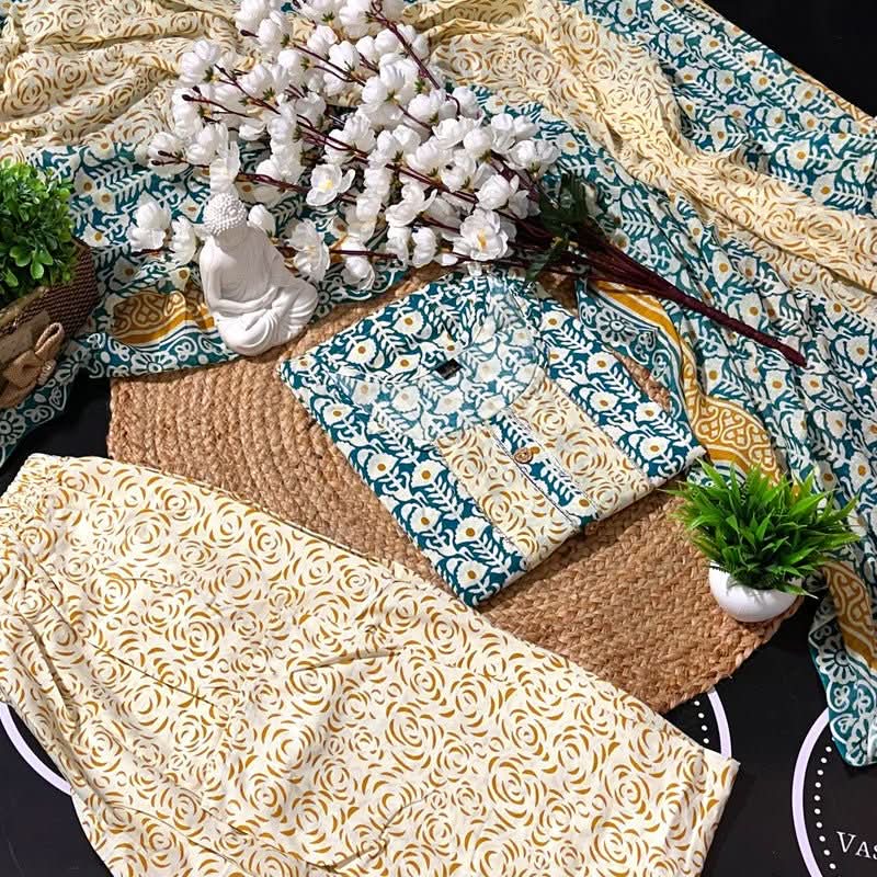 Readymade Kurta Pant Dupatta - DESIGN 52 - VASTRA COLLECTIONVASTRA COLLECTION