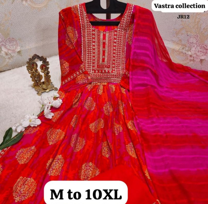 NAIRACUT S TO 10XL KURTA PANT DUPATTA