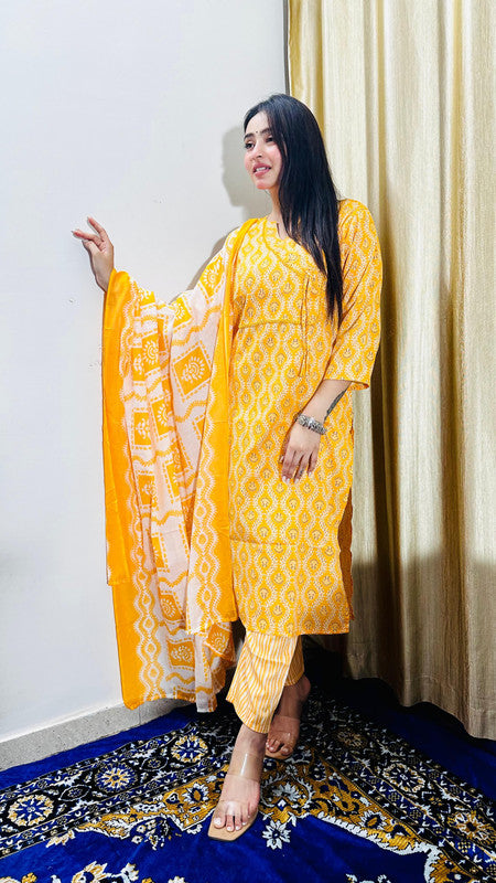 Readymade Kurta Pant Dupatta -DESIGN 107