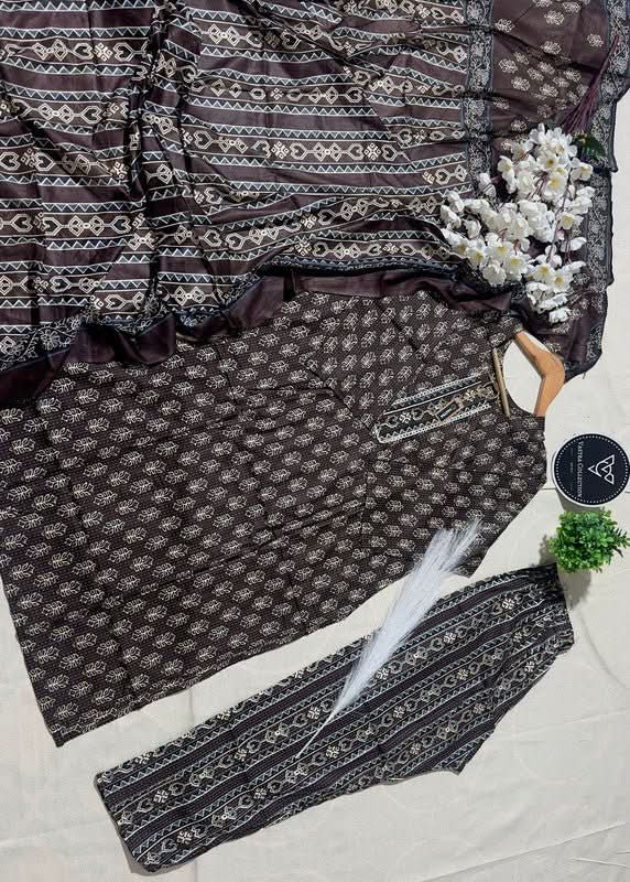 Readymade Kurta Pant Dupatta - DESIGN 85 - VASTRA COLLECTIONVASTRA COLLECTION